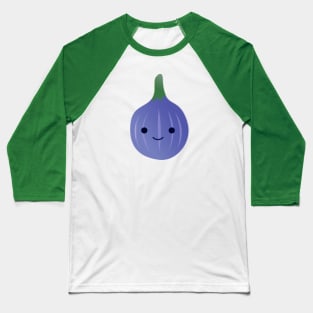 Cute Kawaii Fig Baseball T-Shirt
